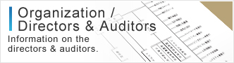 Organization / Directors & Auditors Information on thedirectors & auditors.